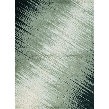Palacedesigns Polyester Silver Grey Area Rug - 5 ft. 3 in. x 7 ft. 7 in. PA3665020